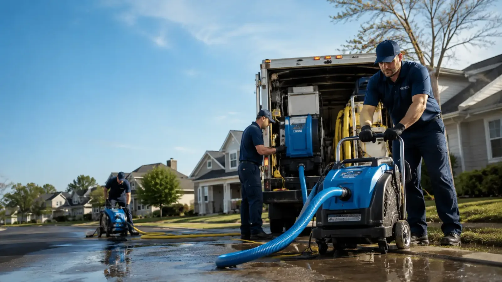 Flood Damage Cleanup in Rhodell, WV